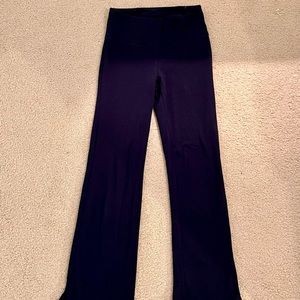 Navy Flared Leggings